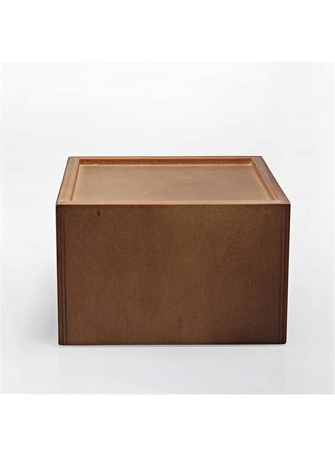 erorex Coffee Bucket Box Coffee Knock Box Stainless Steel Wood Coffee Grounds Container Box Barista Coffee Residue Bucket Grind Waste Easy To Clean Color Wood Size 16X17.5X10Cm  - Image 4