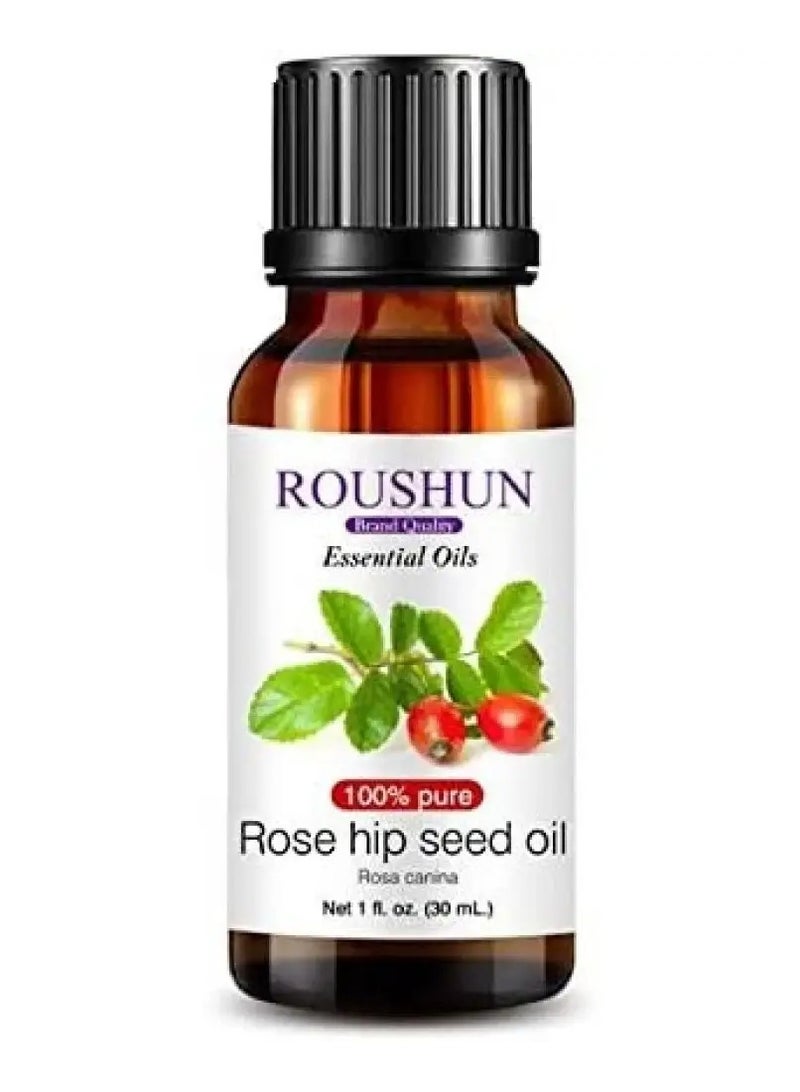 روشن زيت روشن العطري 100% زيت بذور ثمر الورد النقي 1 أونصة سائلة (30 مل) - Image 1