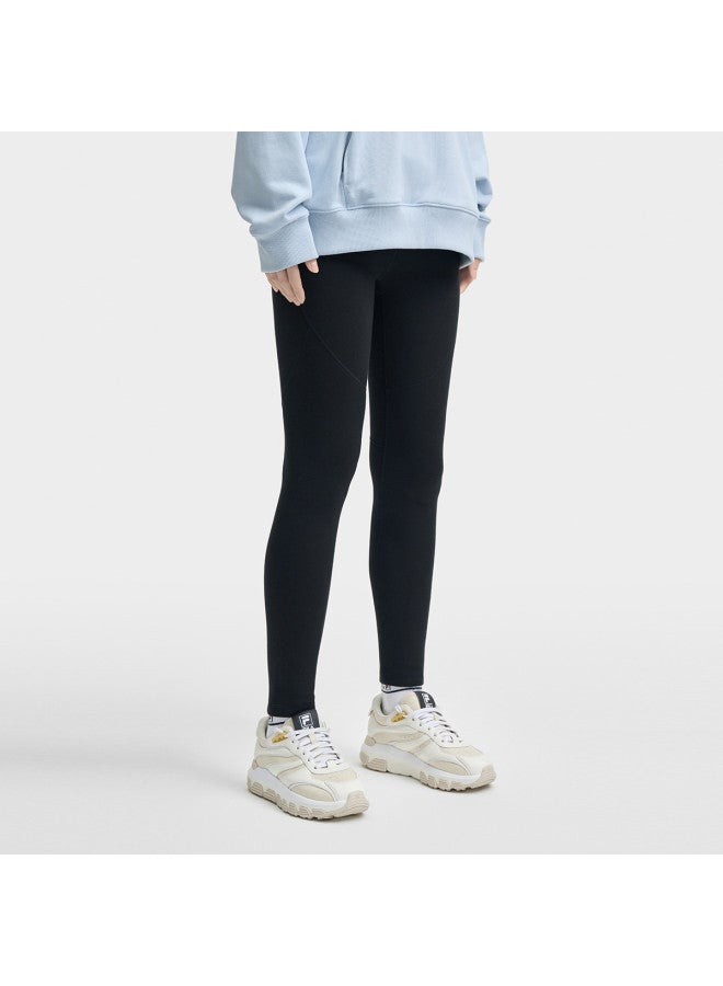 FILA Women'S Casual Pants Ladies Fashion Simple Comfortable Slim Straight Leg Knit Long Pants - Image 5