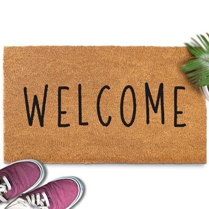 WELCOME MAT OUTDOOR 30X17 INCH OUTSIDE DOOR MATS FOR FRONT DOOR WELCOME DOOR MAT WNON SLIP PVC BACKING