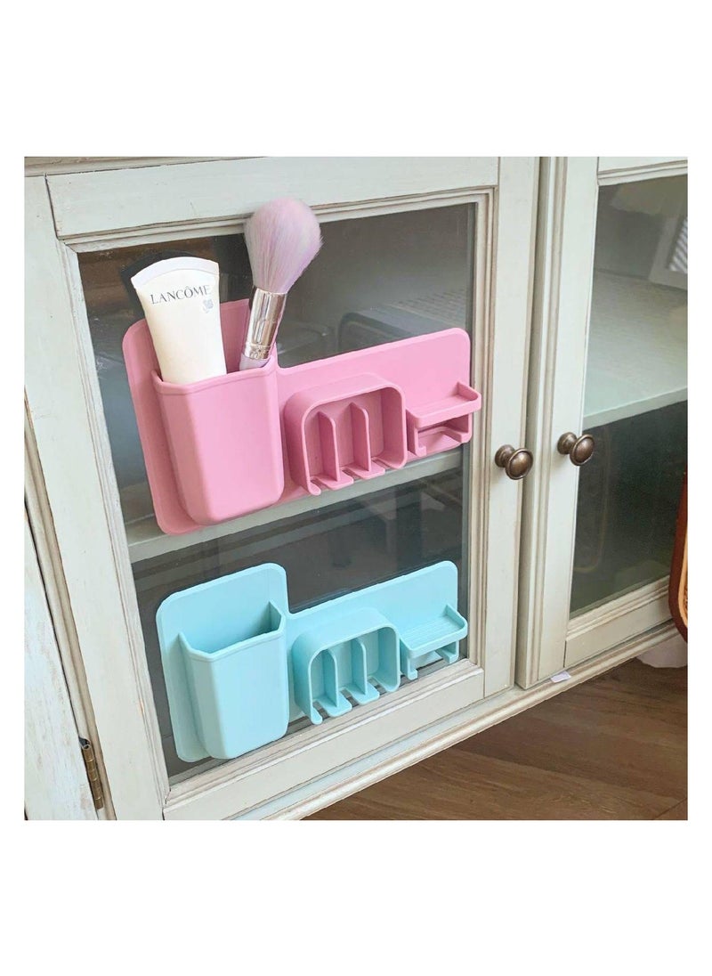 Generic - Toothbrush holder, toothpaste and other items organizer, double-sided tape, random color - Image 1