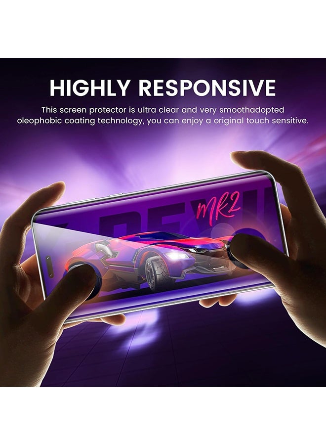 Wffo 7-in-1 - Compatible with Honor X9c Case - Screen Protector / Camera Lens Protector / Dust Plug - Phone Case with Ring Stand - Transparent Glitter Phone Case - TPU Drop Protection - Full Body Protection Shock Case - Pink - Image 4
