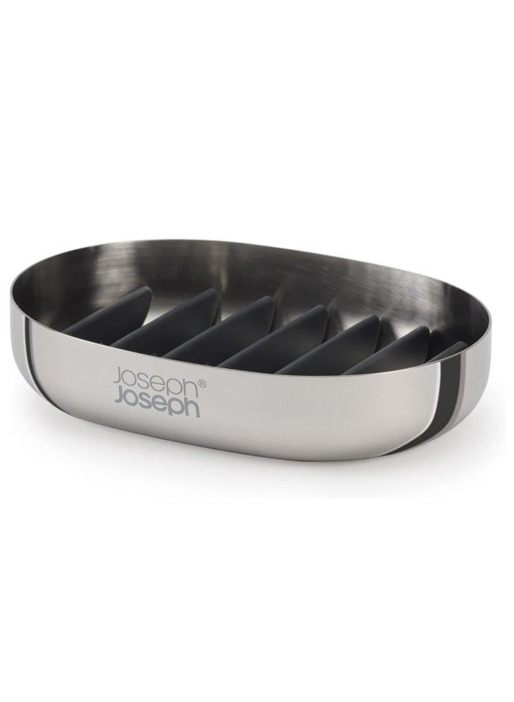 Joseph Joseph Soap Dish, Stainless Steel, One Size - Image 1
