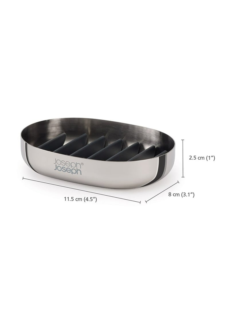 Joseph Joseph Soap Dish, Stainless Steel, One Size - Image 2