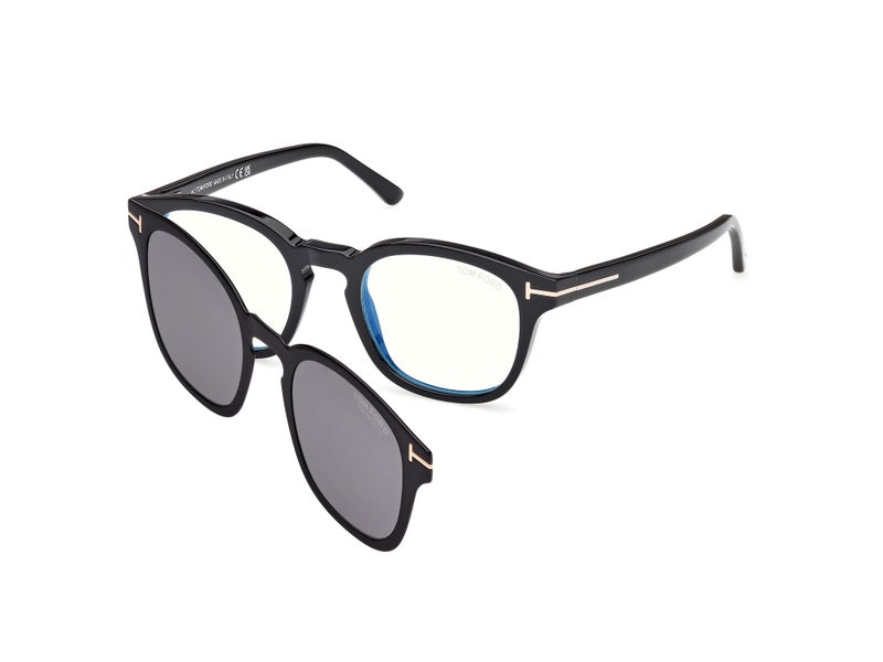 TOM FORD TOMFORD Round Style Clip On Frames - Image 1
