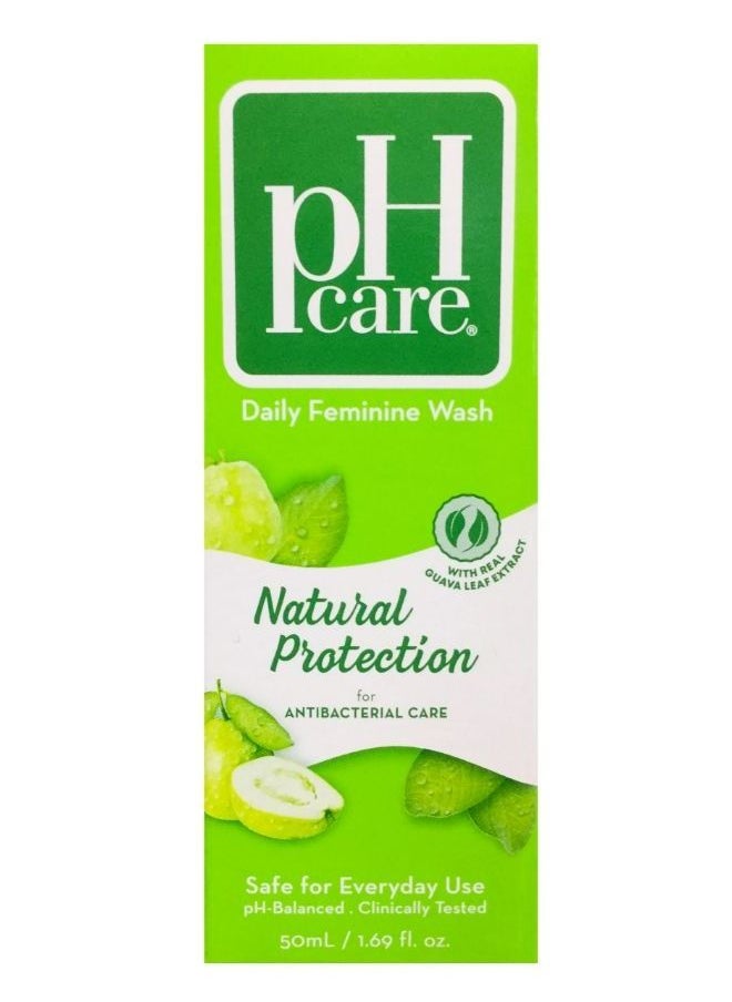 PH Care Feminine Wash Natural Protection 50 ml - pzsku/Z779B5086D74D34AA6B4BZ/45/_/1676828208/c7226ee6-2f01-49cb-b804-a679fc16dfad