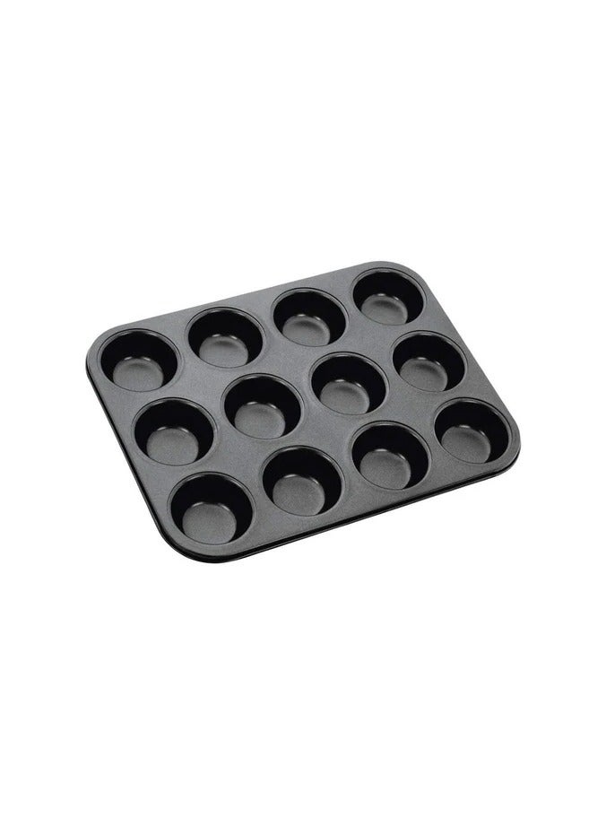 Bisbell NonStick 12-Cup Muffin Pan, Cupcake Baking Pan Set, Durable Carbon Steel Cake Mold, Easy Release & Cleaning – BB2699 - Image 1