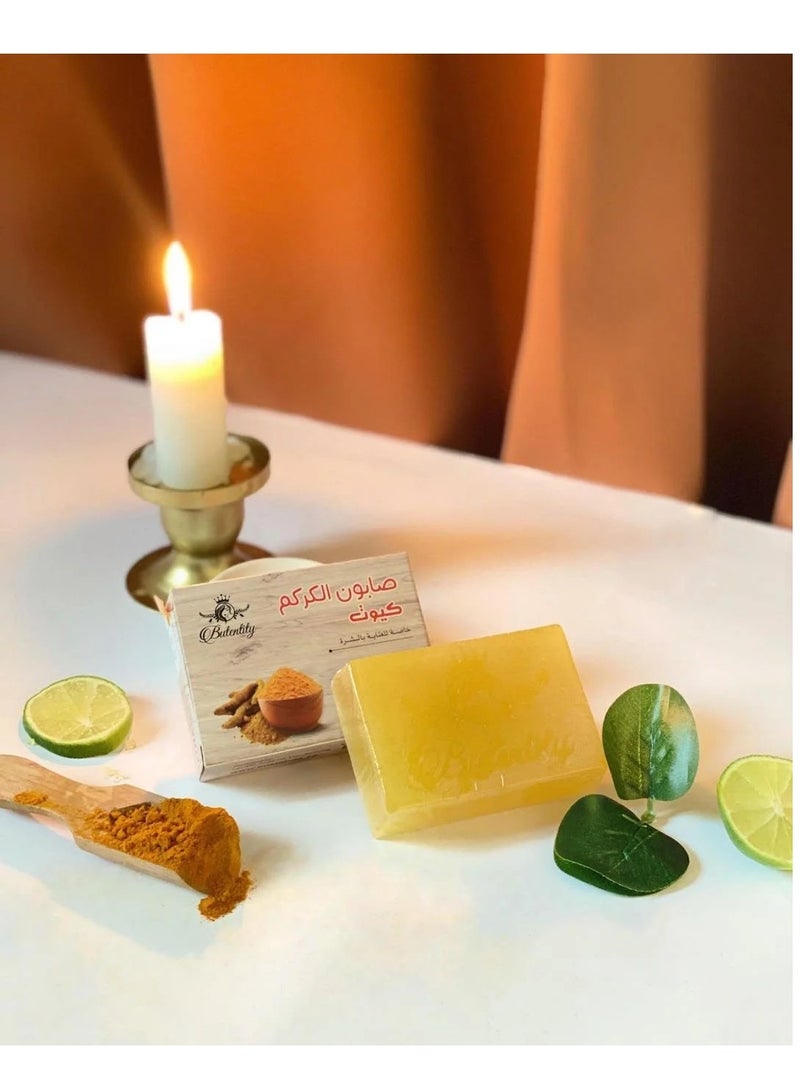 Butentity Turmeric Soap Cute 100g - Image 2
