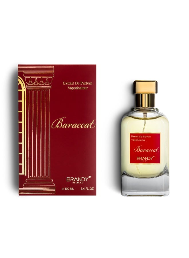 BRANDY DESIGNS Baraccat Extrait de Parfum for Unisex 100ml Gift Set – Floral Woody Spicy Luxury Fragrance - Image 3