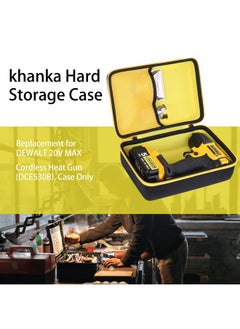 Khanka khanka Hard Storage Case Replacement for DEWALT 20V MAX Cordless Heat Gun (DCE530B), Case Only  - Image 3