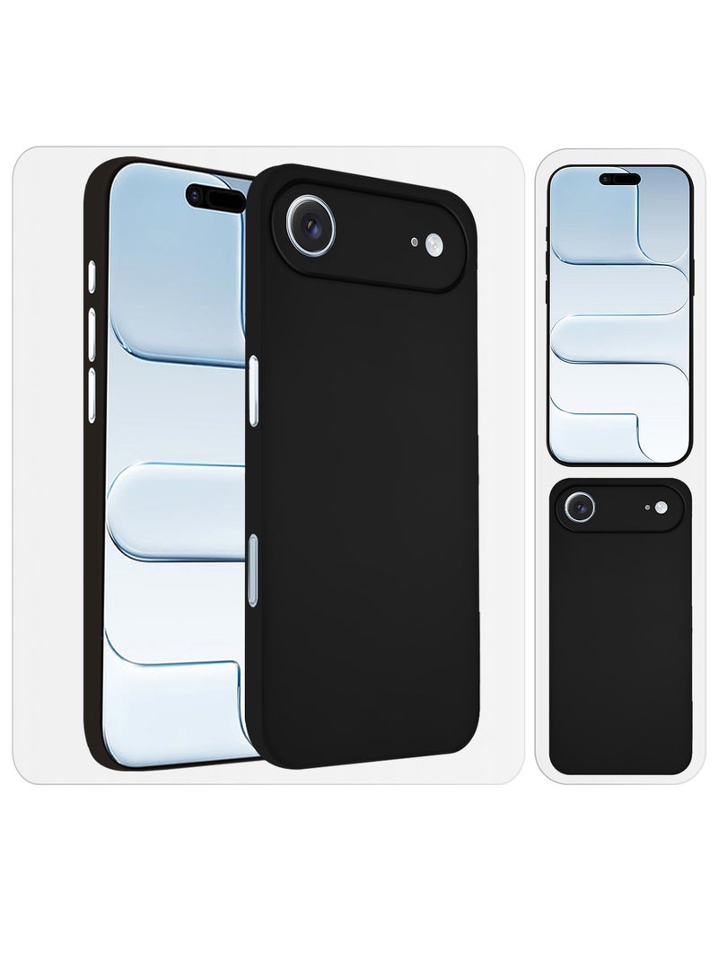 CATANES Air Skin  Case Cover for Apple iPhone 17 Air - Sturdy Back Cover - Durable Thin Case - Drop Protection Cover - Black - Image 3