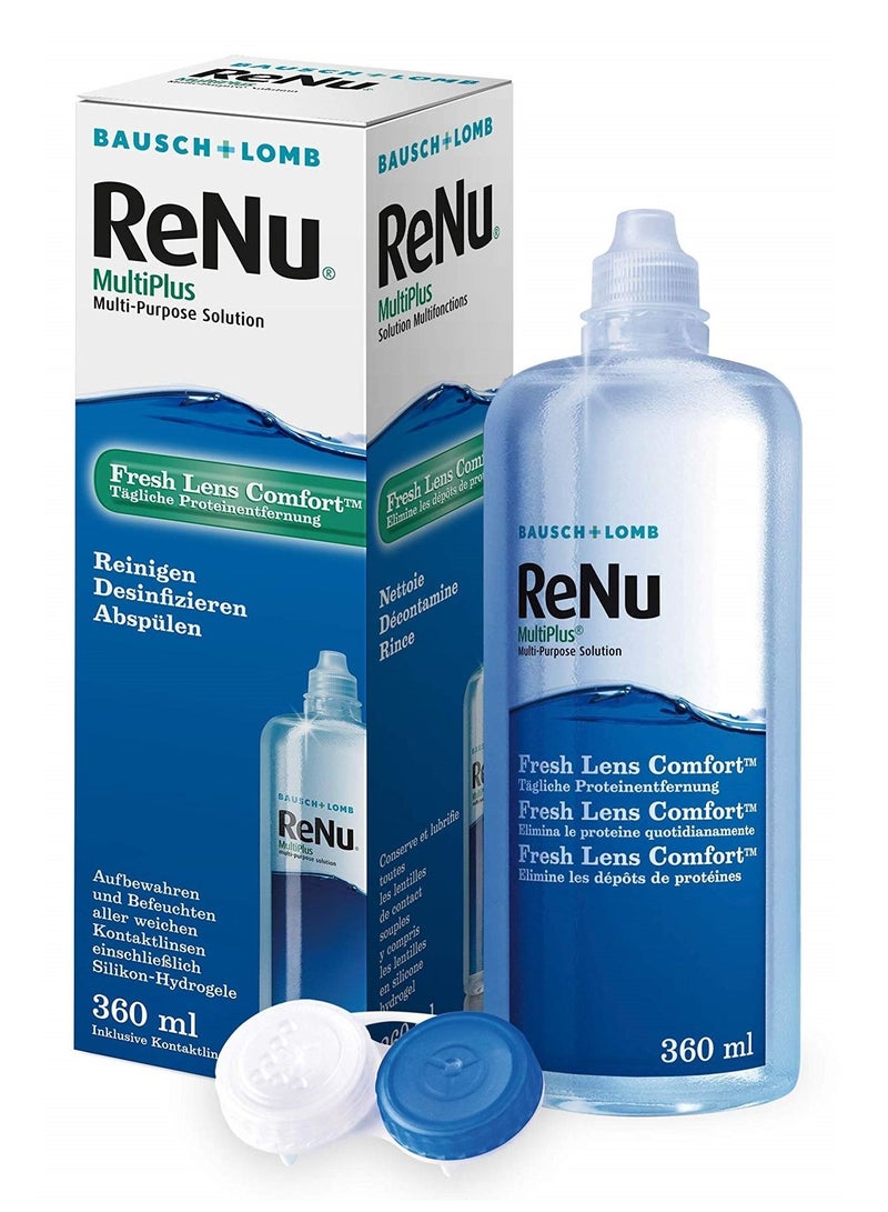 Bausch + Lomb Renu Multi Plus Contact Lenses Solution 360 ml