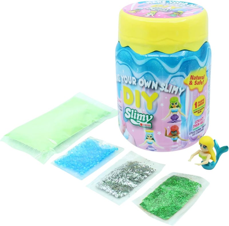 Slimy DIY Make Your Own Shake and Make Mermaid 500grams, Fun, Safe and Non-Toxic Slime Making Kit Toy - Image 1