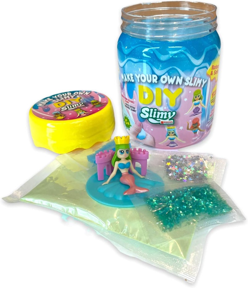 Slimy DIY Make Your Own Shake and Make Mermaid 500grams, Fun, Safe and Non-Toxic Slime Making Kit Toy - Image 4