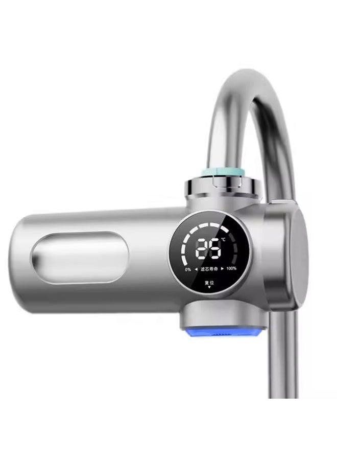 Bukela Smart Faucet Water Filter Featuring UV Sterilization, Chlorine Removal, And Real-Time Temperature Display. High Flow Rate Of 1 L/min, Scale-Resistant, 1,000-Liter Capacity. Suitable For Installation Under The Sink Or On The Countertop. - Image 1