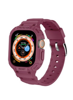 GULFLINK Band + Case Sports Wrist For Apple Watch 8 Ultra 49mm Purple  - Image 1