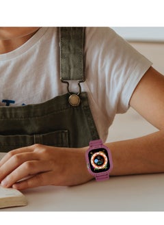 GULFLINK Band + Case Sports Wrist For Apple Watch 8 Ultra 49mm Purple  - Image 5