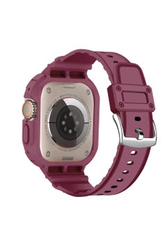 GULFLINK Band + Case Sports Wrist For Apple Watch 8 Ultra 49mm Purple  - Image 2