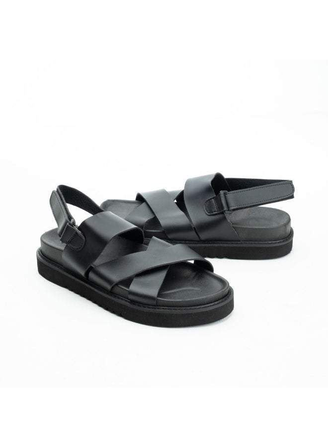 HIGH LINE STORE High Line Men’s Sandal – Lightweight EVA Sole – All-Day Comfort – Black - Image 4