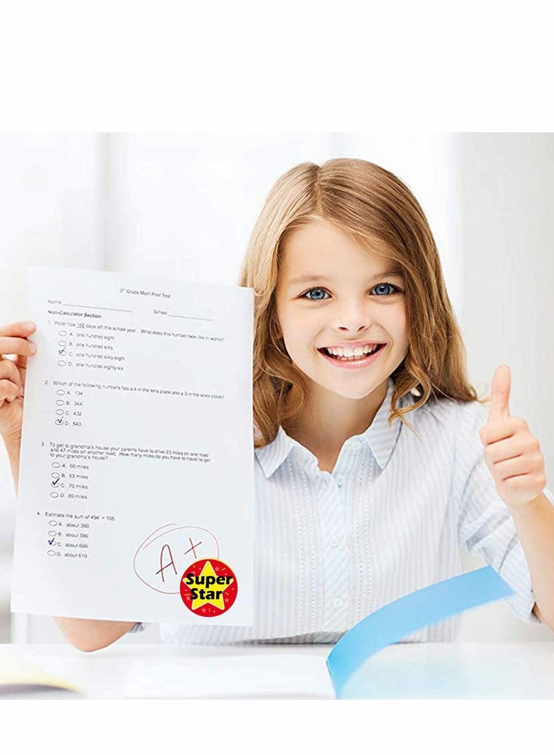 NIBEMINENT 1000 PCS Reward Stickers for Teachers, School Kids in 16 Designs, 1 Inch Animal with Assorted Designs for... - Image 3