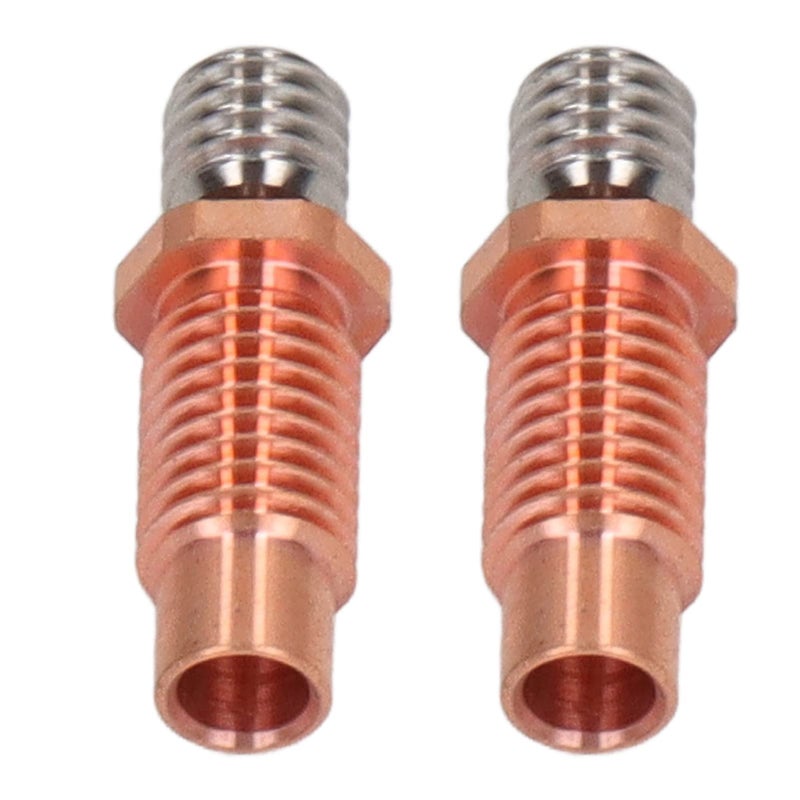 Bimetal Hotend Kit For 3D Printer High Temperature 24Mm 2Pcs All Metal External Throat - Image 2