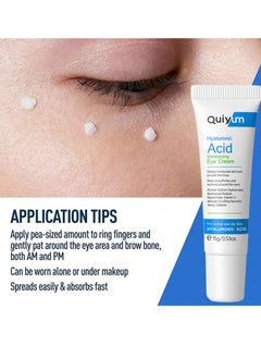 AS SEEN ON TV Eye Dark Circles Remover Cream, Hyaluronic Acid Moisturizing Facial Cleanser, Smooth And Gentle Hydrating Foaming Cream Cleanser,  Face Wash Oil For Cleansing Pores, Sensitive Skin Relaxing  - Image 5