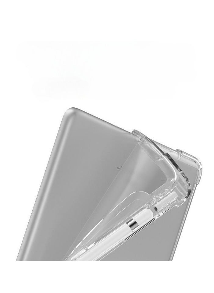 Case Compatible with Huawei Matepad 11.5 inch/Air 11.5 inch 2023/Matepad 11.5S 2024,Smart Slim Trifold Stand Auto Sleep/Wake Cover with Pencil Holder, Clear Transparent Back Shell - Image 4