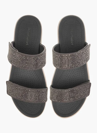 Le Confort Women's Embellished Flatform Slip-On Sandals