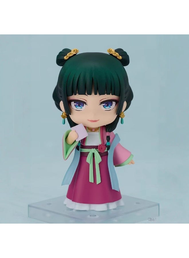 عام يوميات الصيدلي موماو المنقولة استبدال الوجه دمية نموذج الديكور سطح المكتب الديكور لعبة هدية للعائلة والأصدقاء - Image 3