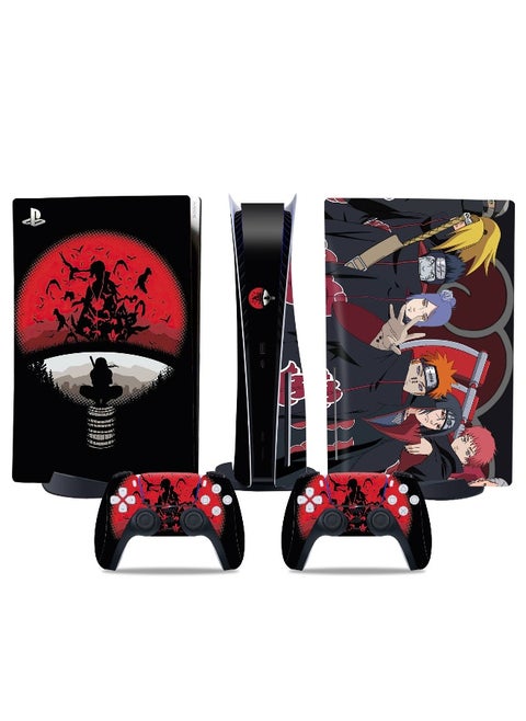 PS5 Disc Version Controller Skin - Naruto Uzumaki Theme