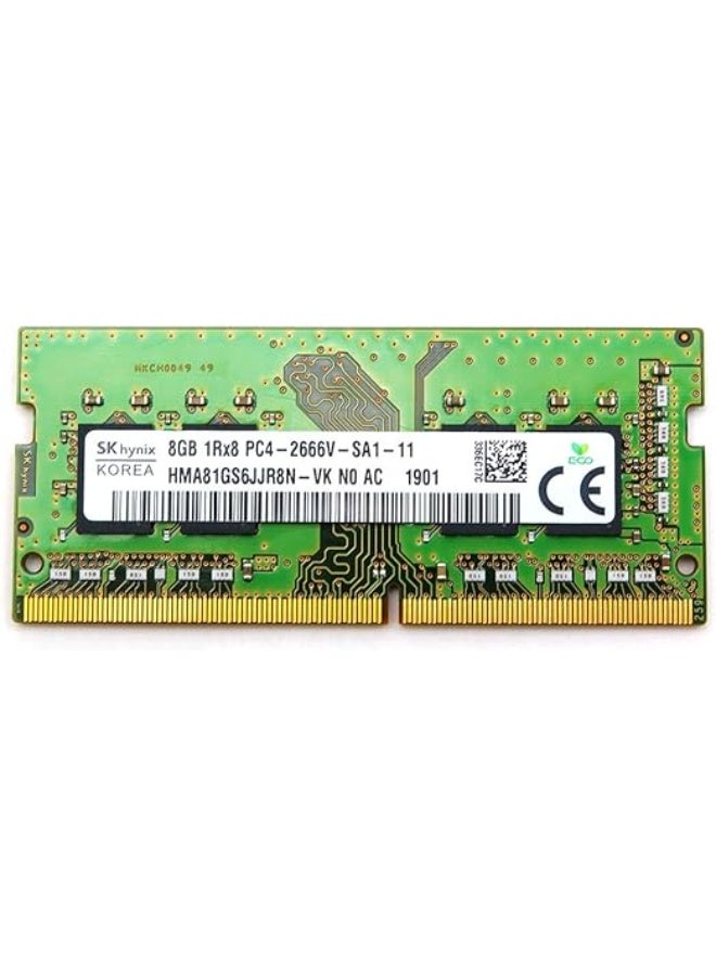 SK Hynix 8GB DDR4 1RX8 SO-DIMM PC4-21300 2666MHz HMA81GS6JJR8N-VK Memory Module
