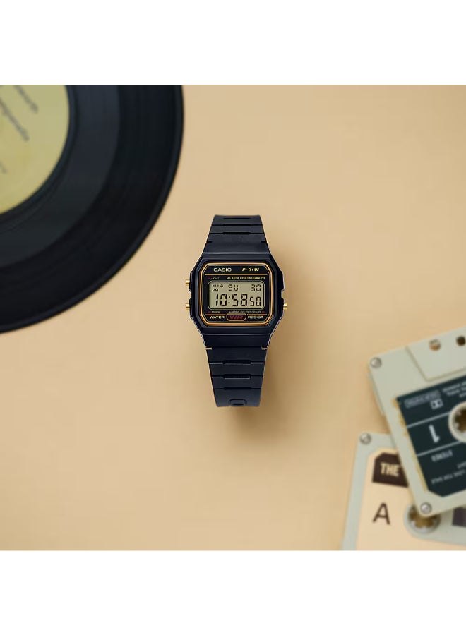 كاسيو ساعة يد رقمية رجالية من الراتنج -- - . مم - Image 3
