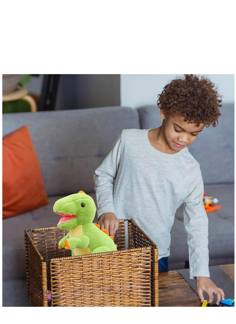 KASTWAVE Cute Dinosaur Stuffed Animals Plush Toys,9.84 Inch Tyrannosaurus Plushies,Great Birthday Gifts for 3 4 5 6 7 8 Year Old Boys Girls (Dinosaur)  - Image 4