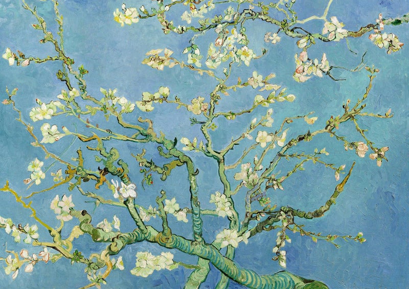 CHengQiSM 1000 Piece Puzzle for Adults Almond Blossoms by Van Gogh Jigsaw Puzzles 1000 Pieces Van Gogh Puzzles for Adults 1000 Pieces Famous Oil Painting Puzzle 1000Piece Jigsaw Puzzles - Image 3