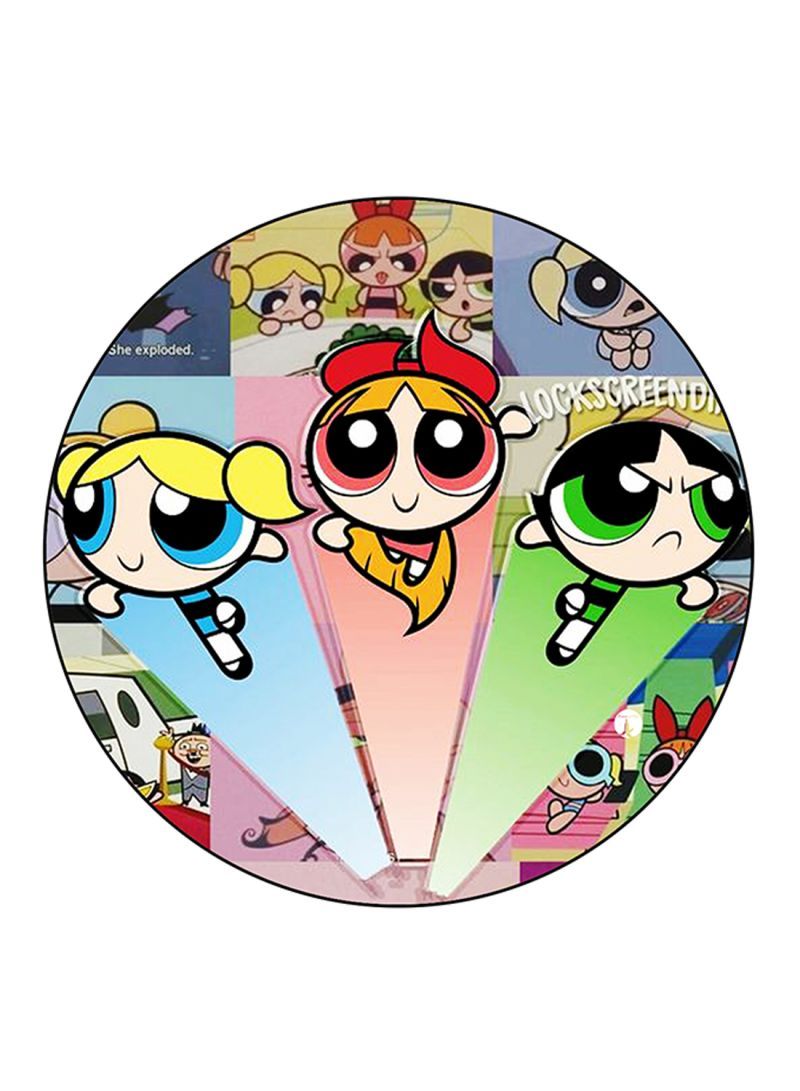 RKN The Powerpuff Girls Printed Mouse Pad Multicolour