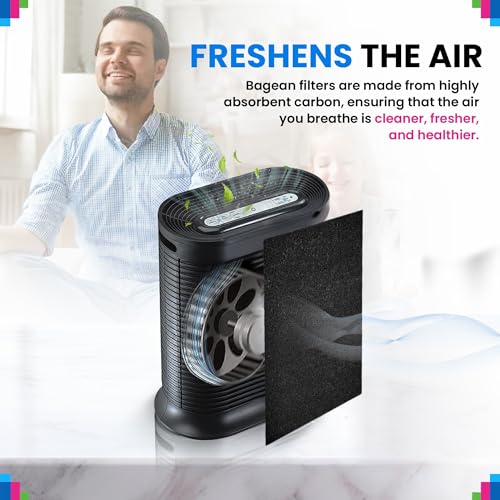 Bagean Cut to Fit Activated Carbon Filter Sheet 6” x 48” - Activated Carbon Air Filter for Air Purifiers Window AC Air Vent And More - Charcoal Filters Effectively Absorb Odors & Freshens the Air (1-Pack) - Image 5
