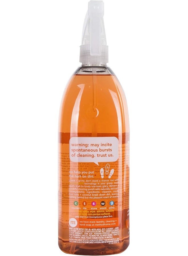 Method, All-Purpose Natural Surface Cleaner, Clementine, 28 fl oz (828 ml) - Image 2