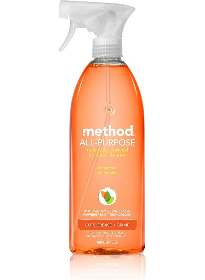Method, All-Purpose Natural Surface Cleaner, Clementine, 28 fl oz (828 ml) - Image 1