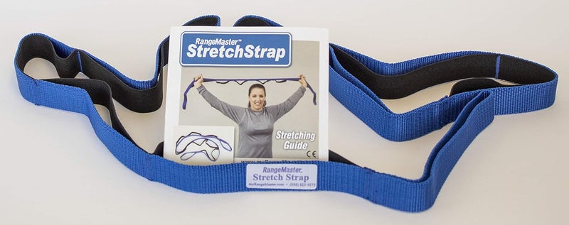 RangeMaster Stretch Strap with Exercise Guide│ Versatile Multi-Loop Strap Perfect for Yoga, Pilates, and Physical Therapy │ Portable │ Helps Improve Flexibility - Image 3