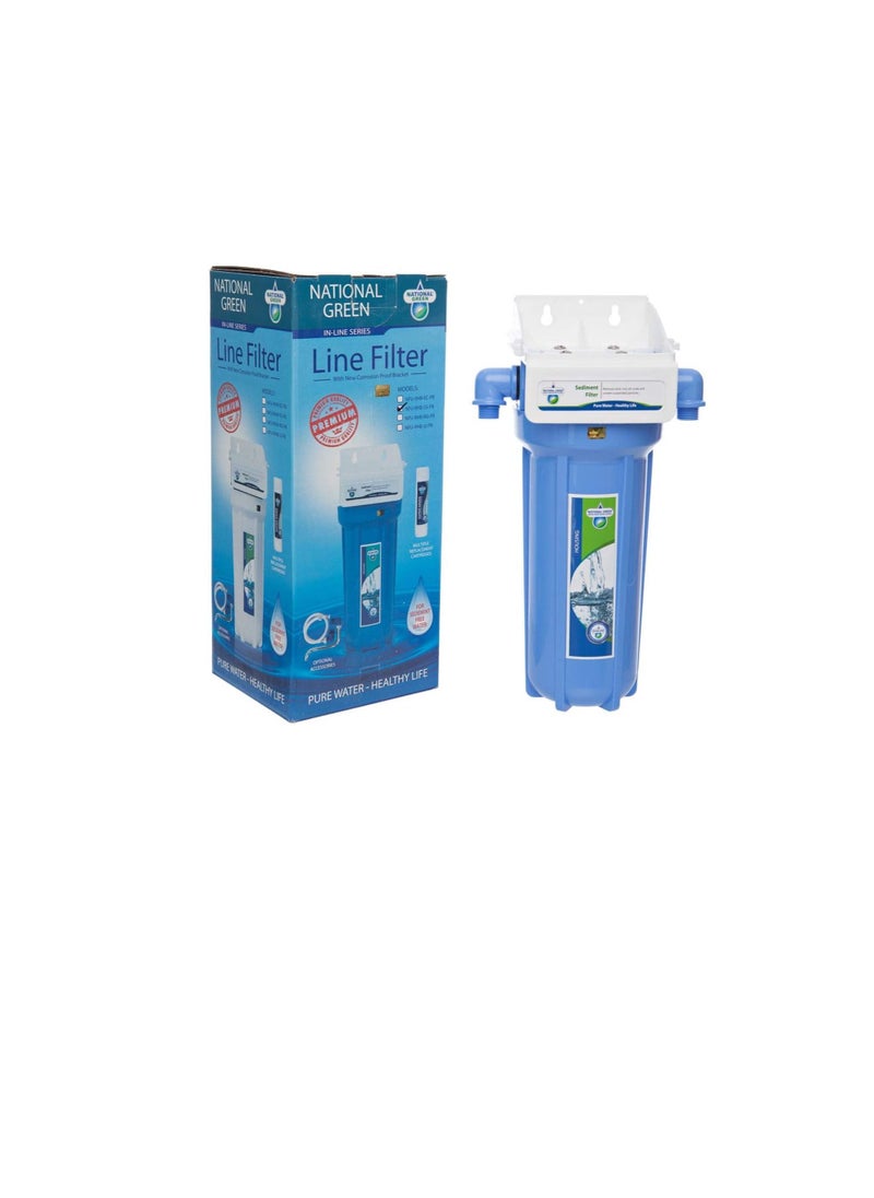 NATIONAL GREEN - National Green Single Line Filter, Blue NFU-RHB-SS-PB - Image 1