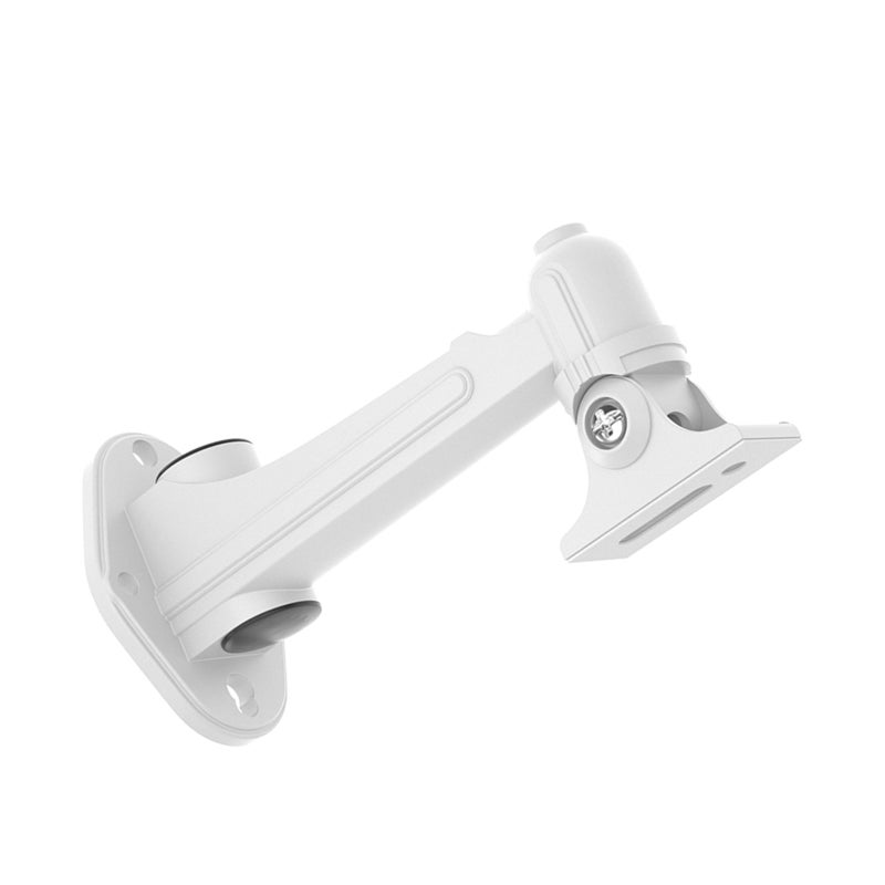 Wall Mount Security Camera Bracket Adjustable Indoor Outdoor CCTV Camera Holder (White) - Image 1