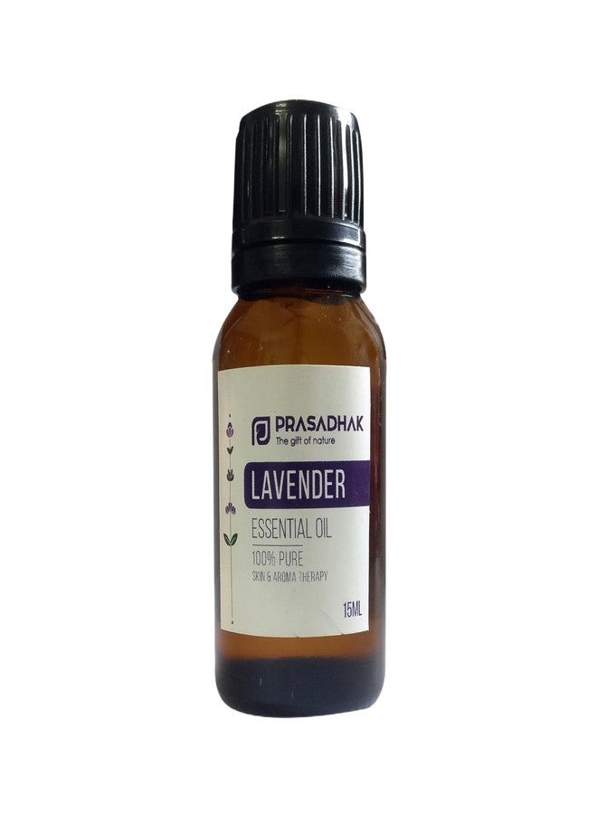 PRASADHAK Lavender Essential Oil | 100% Pure And Natural | 15 ml - Image 1