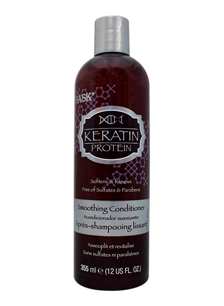 HASK Hask Keratin Protein Smoothing Conditioner 355Ml 
