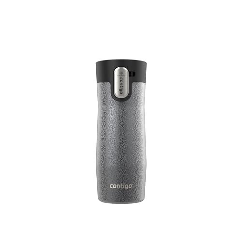 Contigo AUTOSEAL West Loop Vacuum-Insulated Stainless Steel Travel Mug with Easy-Clean Lid 16 oz Crystal Sake - Image 1