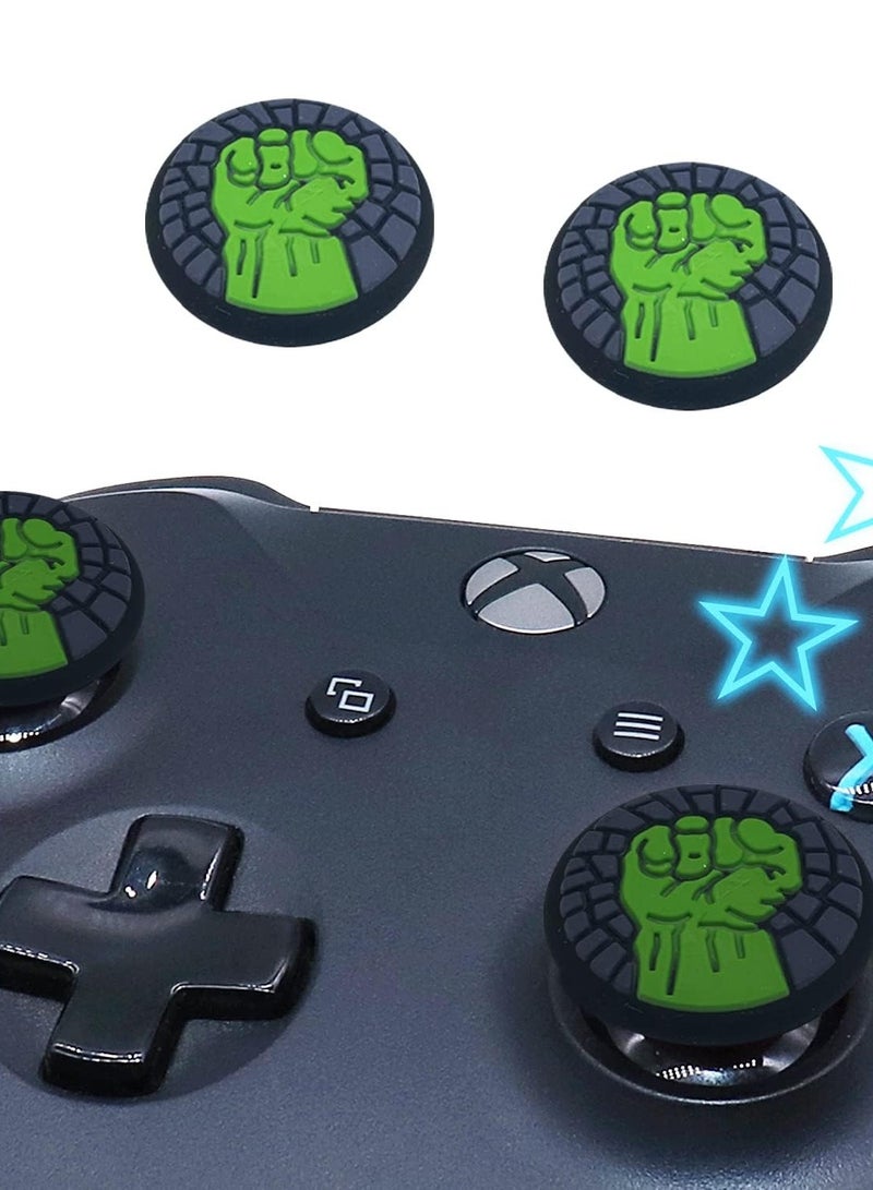 2-Piece Galaxy Thumb Grip Set For PS4/PS5 Controllers ﻿ - Image 2