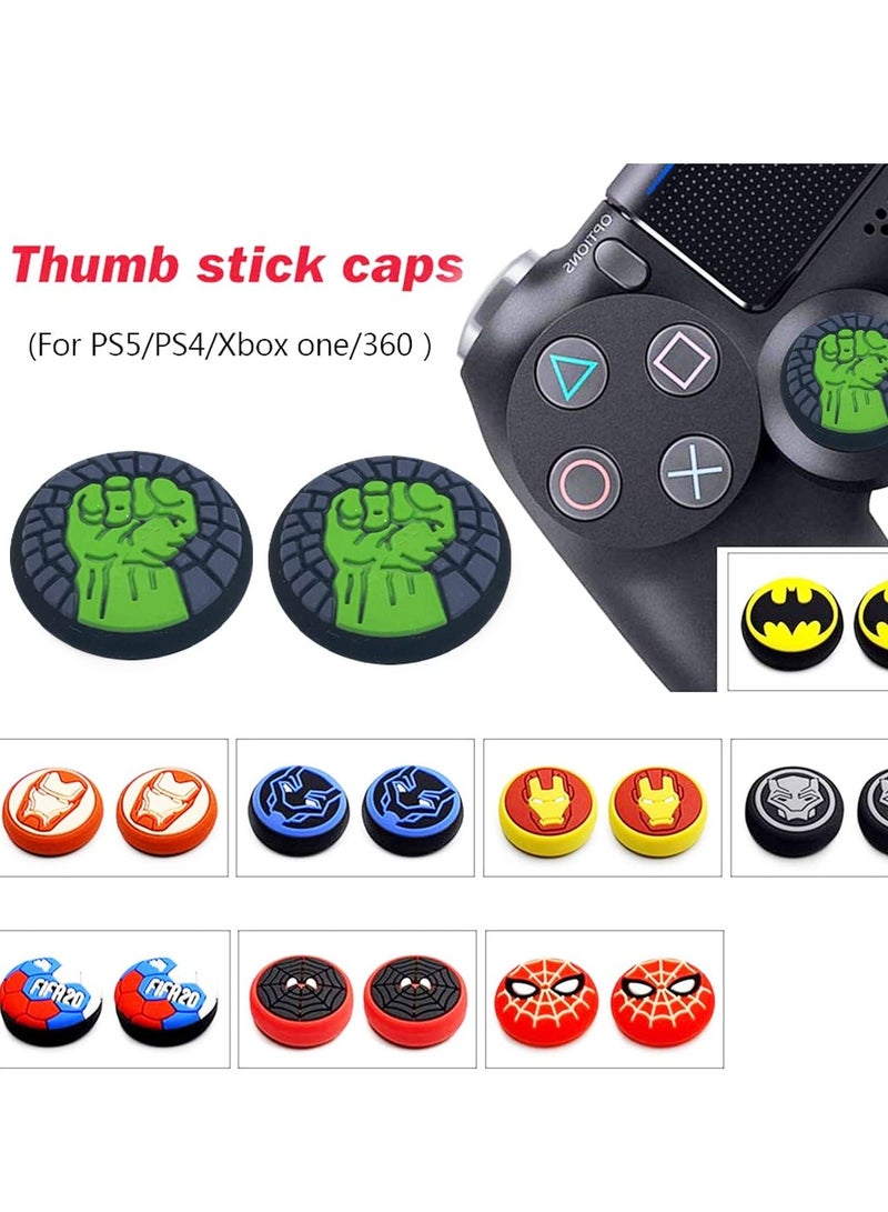 2-Piece Galaxy Thumb Grip Set For PS4/PS5 Controllers ﻿ - Image 5