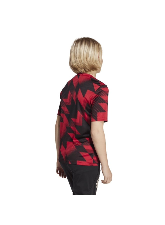 Adidas Mufc Preshi Y Red Football Jerseys For Junior 7-8Y - Image 4