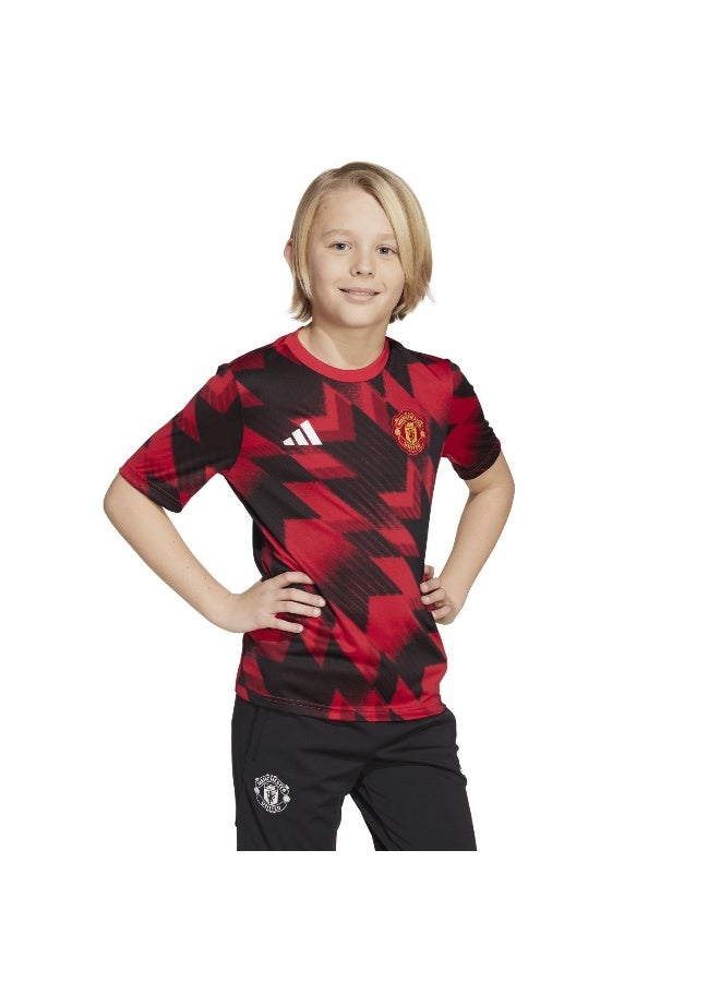 Adidas Mufc Preshi Y Red Football Jerseys For Junior 7-8Y - Image 3