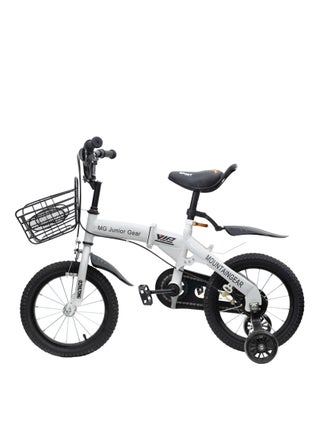 Children's Foldable Bike for 2-7 Years Old, 12" 14" 16" Kids Bike with Basket, Kid's Bicycle with Training wheel-White - pzsku/Z779DB9A911B7A2203736Z/45/_/1668582540/5416ce49-829b-4ccd-b845-b1694d2e590f