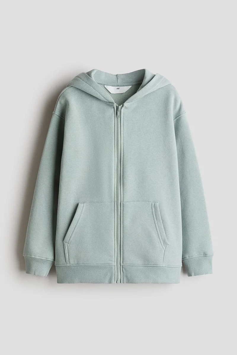 اتش اند ام Zip-through hoodie
